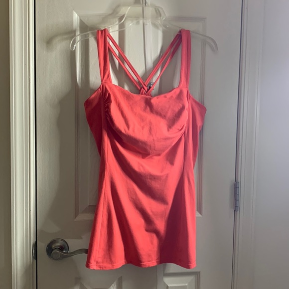 Sexy Orange Express Top with Strapy back - LARGE - Picture 4 of 5